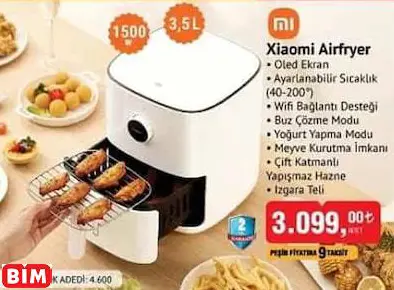 XİAOMİ XİAOMİ AİRFRYER